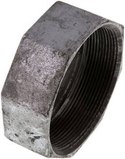 Verschlusskappe Rp 3", 25 bar Temperguss verzinkt