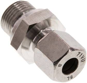 Gerade Schneidringverschr. 8 L-G 3/8", 1.4571