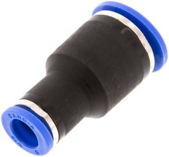 Gerader Steckanschluss 12mm-8mm, IQS-Standard