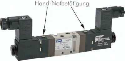 5/2-Wege Magnetventil, M 5, Impulsventil, 230 V AC