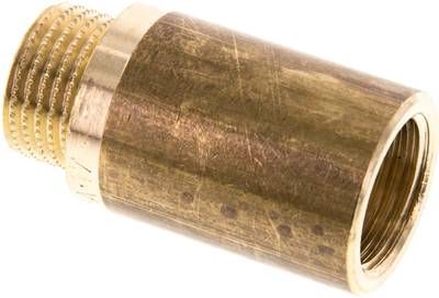 Gewindeverlängerung G 1/2"-40mm, Messing
