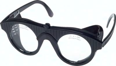 Standard-Schutzbrille, robuste und preisgünstige Universalbrille, Mittelschraube