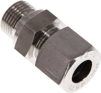 Gerade Schneidringverschr. 14 S-G 1/2", 1.4571