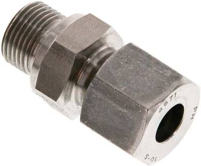 Gerade Schneidringverschr. 10 S-G 3/8", 1.4571