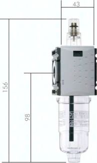 FUTURA Micro-Nebelöler, G 1/4", Baureihe 0