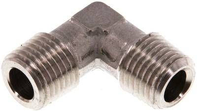 90°-Winkel R 1/4" (AG), 150 bar 1.4404