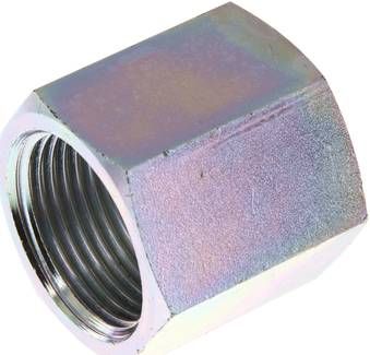 Hochdruck-Muffe G 1"-G 1", Stahl verzinkt