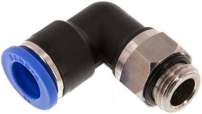 Winkel-Steckanschluss G 1/4"-10mm, IQS-Standard