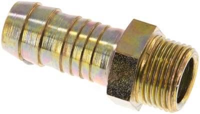 Gewindetülle G 3/8"-13mm, 25 bar Stahl verzinkt