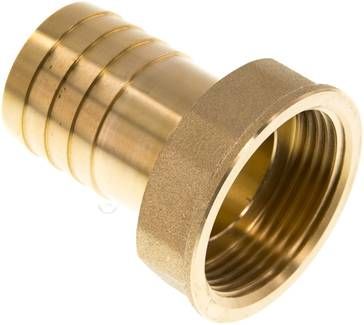 Aufschraub-Schlauchtülle G 1 1/4"-32mm, 16 bar Messing