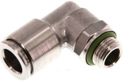 Winkel-Steckanschluss, pos. G 1/8"-8mm, IQS-Edelstahl