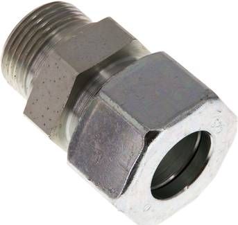 Gerade Schneidringverschr. 25 S-G 1", Stahl verzinkt