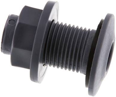 Schottverschraubung G 1/2", PP