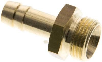 Gewindetülle G 3/8"-9mm, 16 bar Messing