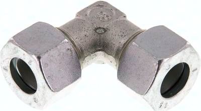 Winkel-Schneidringverschrau-bung 15 L, Stahl verzinkt