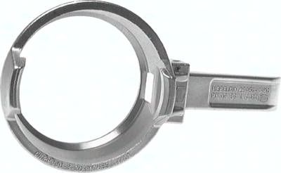 Tankwagenkupplung Spannring-hebel für MK 50 ES, 1.4401