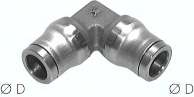 Winkel-Steckanschluss 10mm, Baureihe Edelstahl