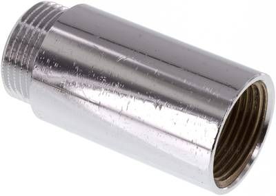 Gewindeverlängerung G 1"-65mm, Messing verchromt