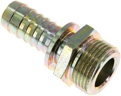 Gewindetülle, Sicherungsbund G 1"-19mm, Stahl verzinkt