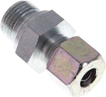 Gerade Schneidringverschr. 10 S-G 1/2", Stahl verzinkt