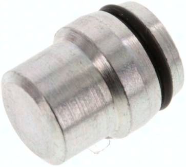 Verschlussstopfen ohne Mutter 16 S, Stahl verzinkt