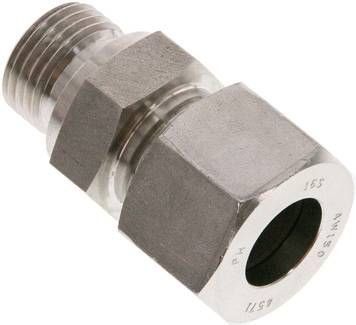 Gerade Schneidringverschr. 16 S-G 1/2", 1.4571