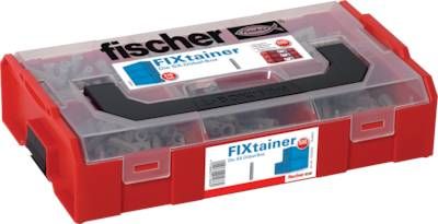 FIXtainer - "SX-Dübelbox": 120 Stk. Dübel SX 6x30 - 60 Stk. Dübel SX 8x40 - 30 S
