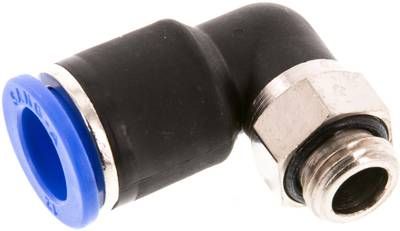 Winkel-Steckanschluss G 1/4"-12mm, IQS-Standard