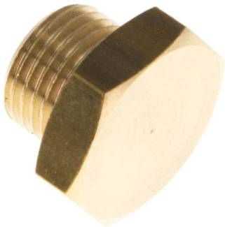 Verschlussstopfen Außenskt. G 1/8", 16 bar Messing