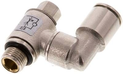 Drosselrückschlagventil G 1/8"-8mm, abluftregelnd (Standard)