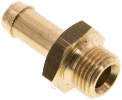 Gerader Steckanschluss G 1/8"-6mm innen, Messing