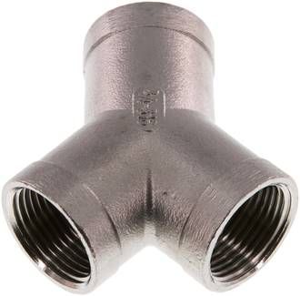 Y-Stück Rp 3/4" (IG), 16 bar 1.4408