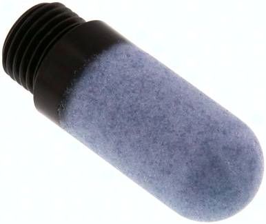 Schalldämpfer aus Kunststoff (PE, gesintert), G 1/4"