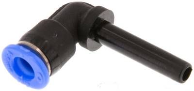 Winkel-Steckanschluss mit 4mm Stecknippel, IQS-Mini