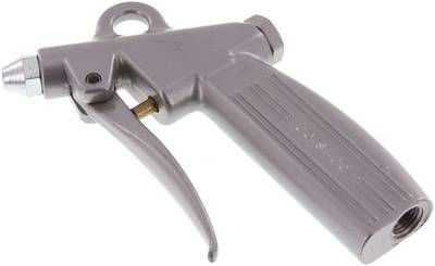 Alu Ausblaspistole, dosierbar mit Innengewinde G 1/4"