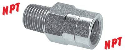 Gewindeverlängerung NPT 1/8", Stahl verzinkt