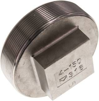 Verschlussstopfen Außenvkt. R 4", 16 bar 1.4408