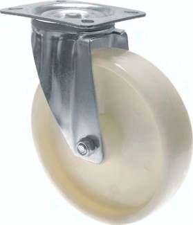 Kunststoffrolle, 125mm, Lenkrolle