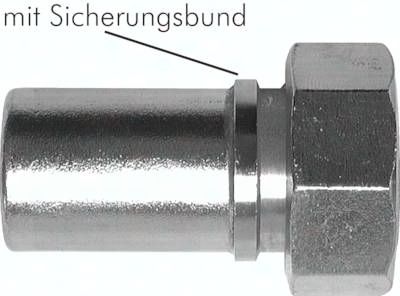 Schlauchtülle, EN14420-5 G 2"-50mm, 1.4401