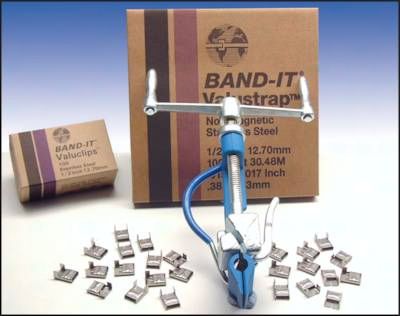 Band-It Valustrap, 9,5 (3/8") mm, Band (30,5 mtr. Rolle)