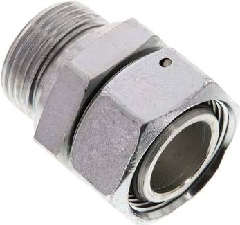 Einstellb. Schneidringverschr. 28 L-G 1", Stahl verzinkt