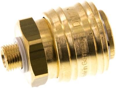 Kupplungsdose (NW7,2) G 1/8"(AG), Messing