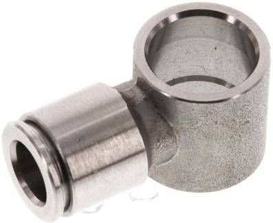 Steckanschluss, L-Ringstück G 1/4"-8mm, IQS-Edelstahl