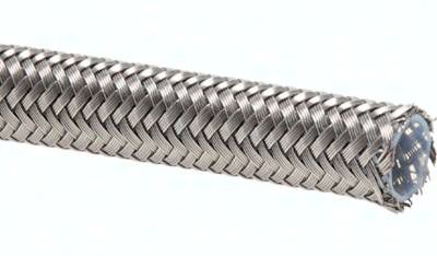 PTFE-Schlauch mit Edelstahl-umflechtung DN 12