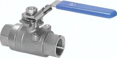 Edelstahl-Kugelhahn, G 1/2", PN 130