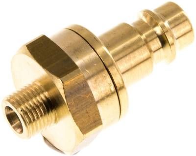 Kupplungsstecker (NW7,2) G 1/8"(AG), Messing