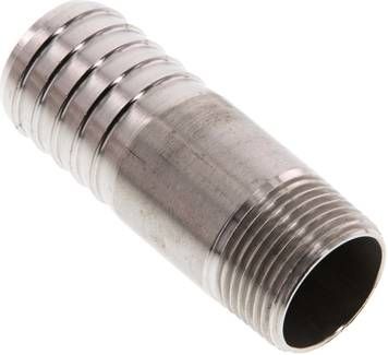 Gewindetülle ohne Bund R 3/4"-25mm, 1.4571