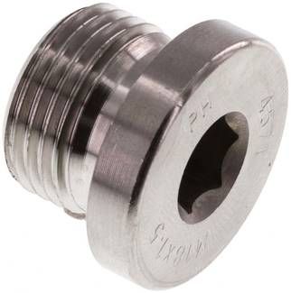 HD-Verschlussstopfen Innenskt. M 18 x 1,5, 1.4571