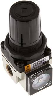 Eco-Line Druckregler, G 1/4", inkl. Befestigungswinkel