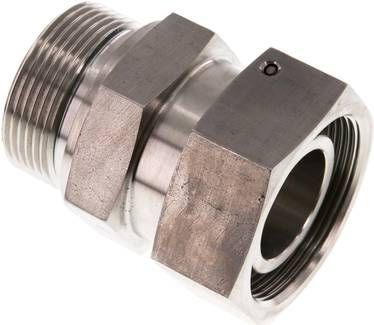 Einstellb. Schneidringverschr. 38 S-G 1 1/2", 1.4571